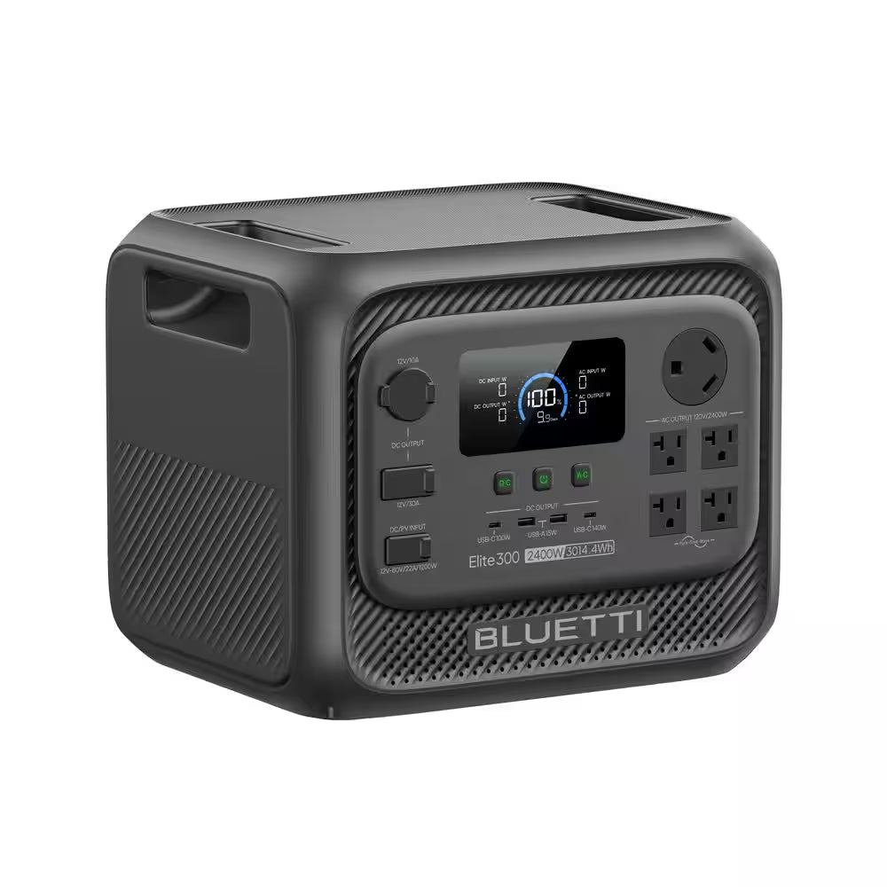 2400W Output 3014Wh Power Station Lifepo4 Battery Generator for Home Backup