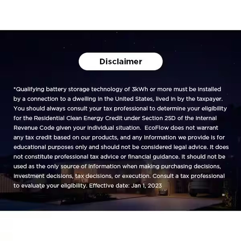 3600W Output DELTA Pro Extra Battery, 3600Wh, 2.7H to Full Charge, Battery Backup for Home Use, Blackout, Camping, RV