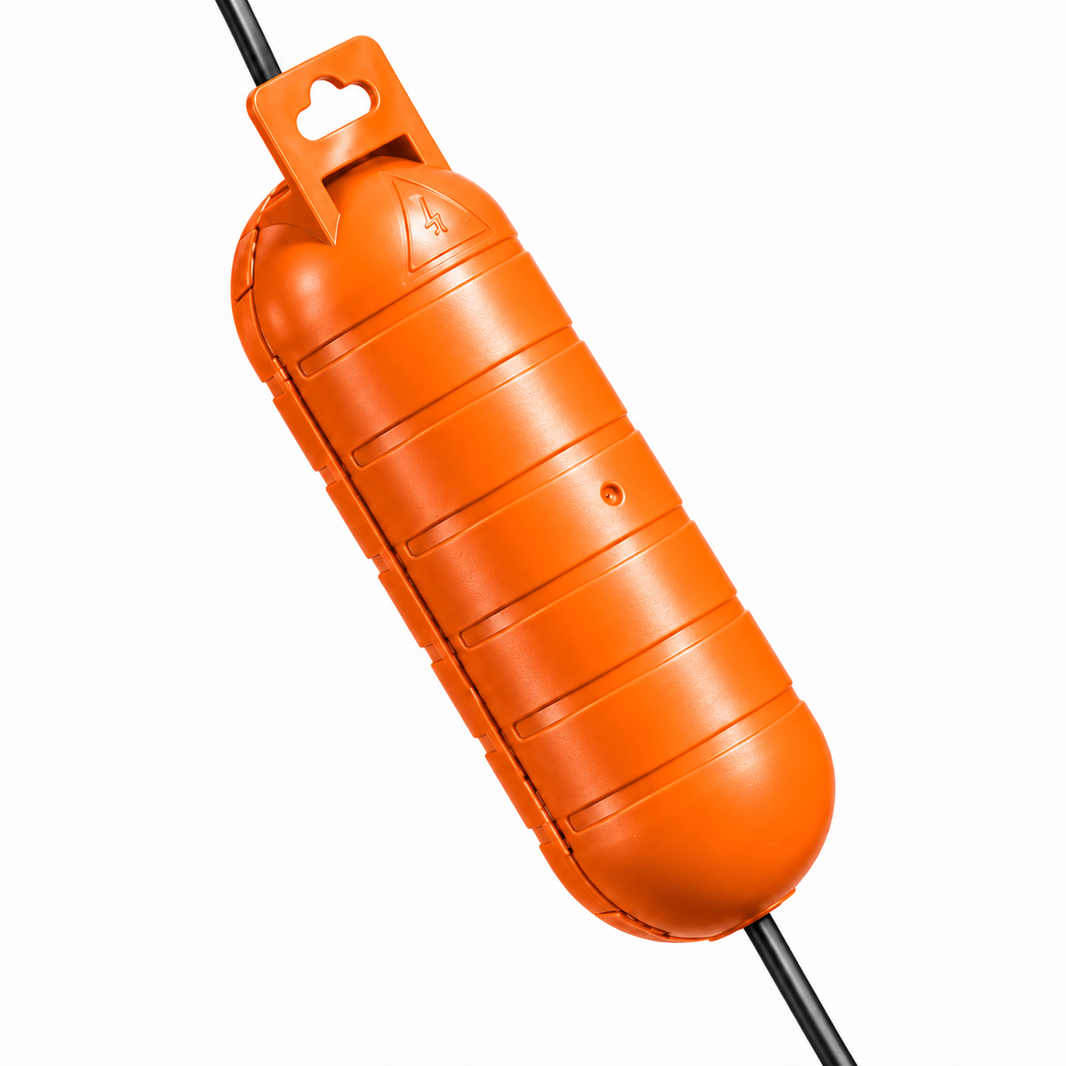Extension Cord Connection Cover - Orange