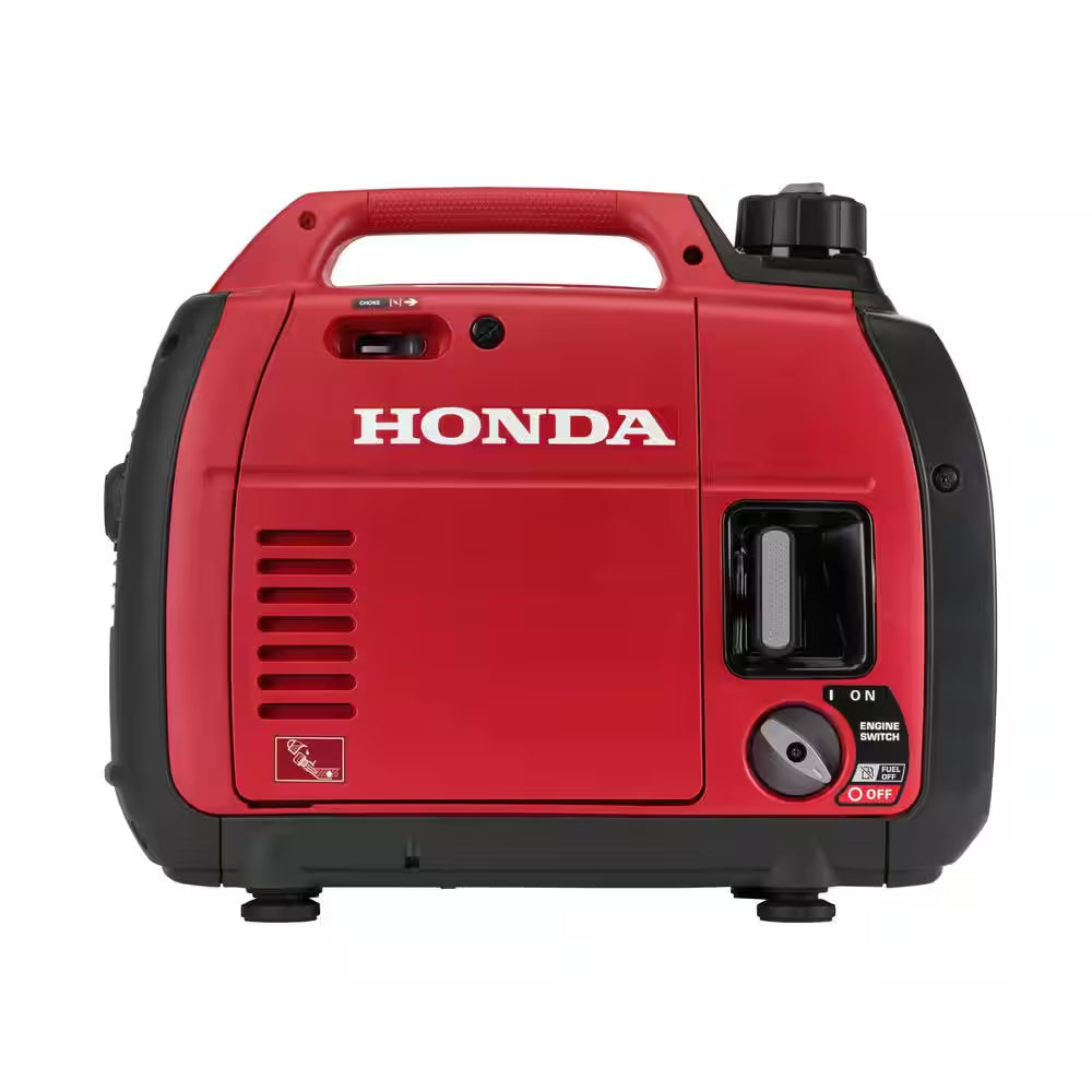 2,200-Watt Recoil Start Gasoline Powered Inverter Generator with with Advanced CO Shutdown