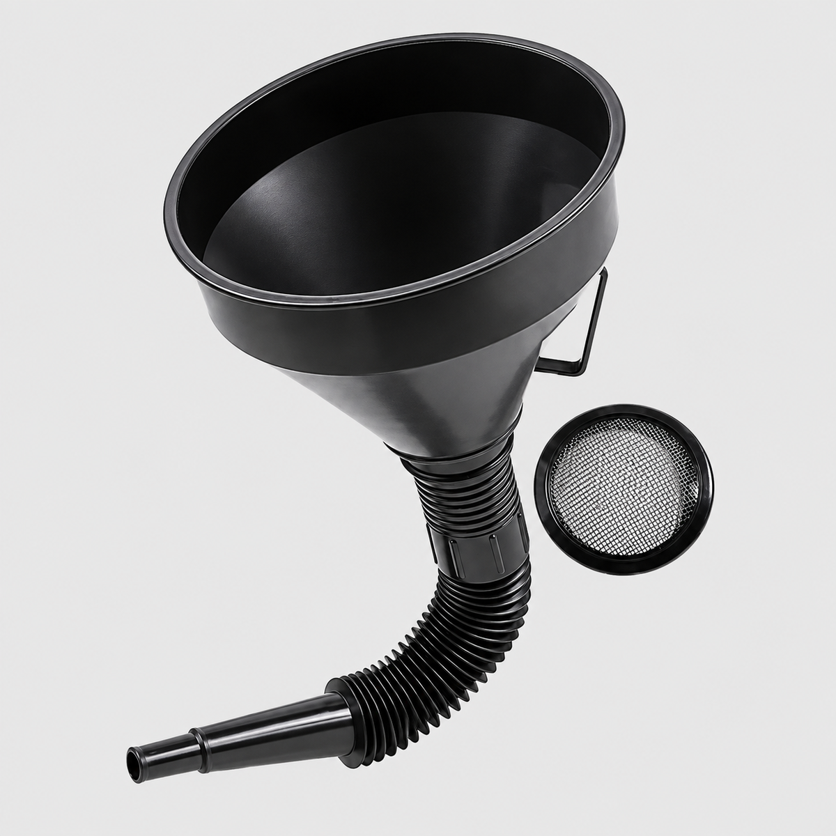 Black Filling Funnel with Filter - 140 mL