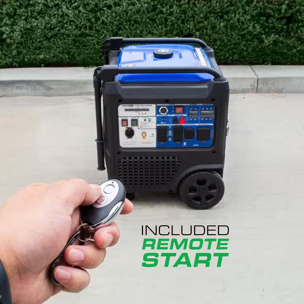 9,500 Watt Remote Start Quite Low THD Portable Tri-Fuel Inverter Generator