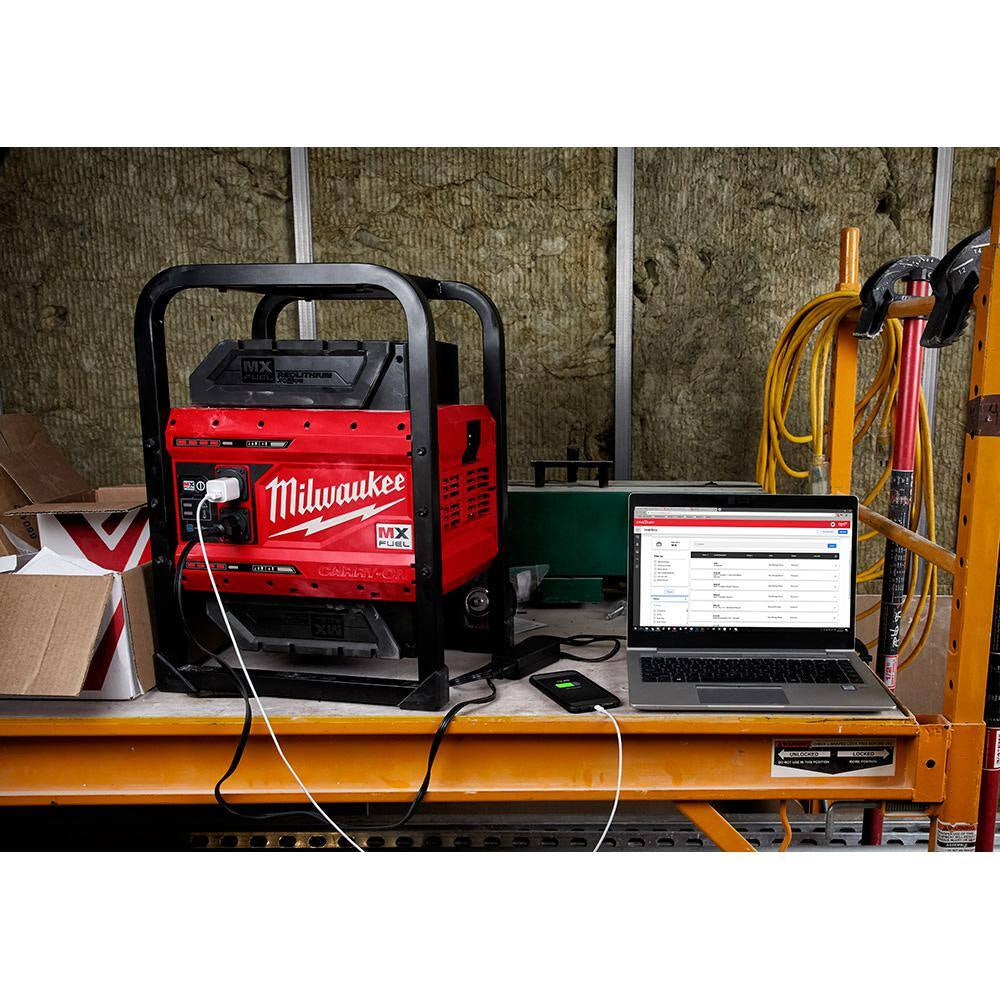 MX FUEL 3600-Watt/1800-Watt Push Start Portable Battery Powered Generator with 4 XC Batteries Combo Kit (2-Tool)