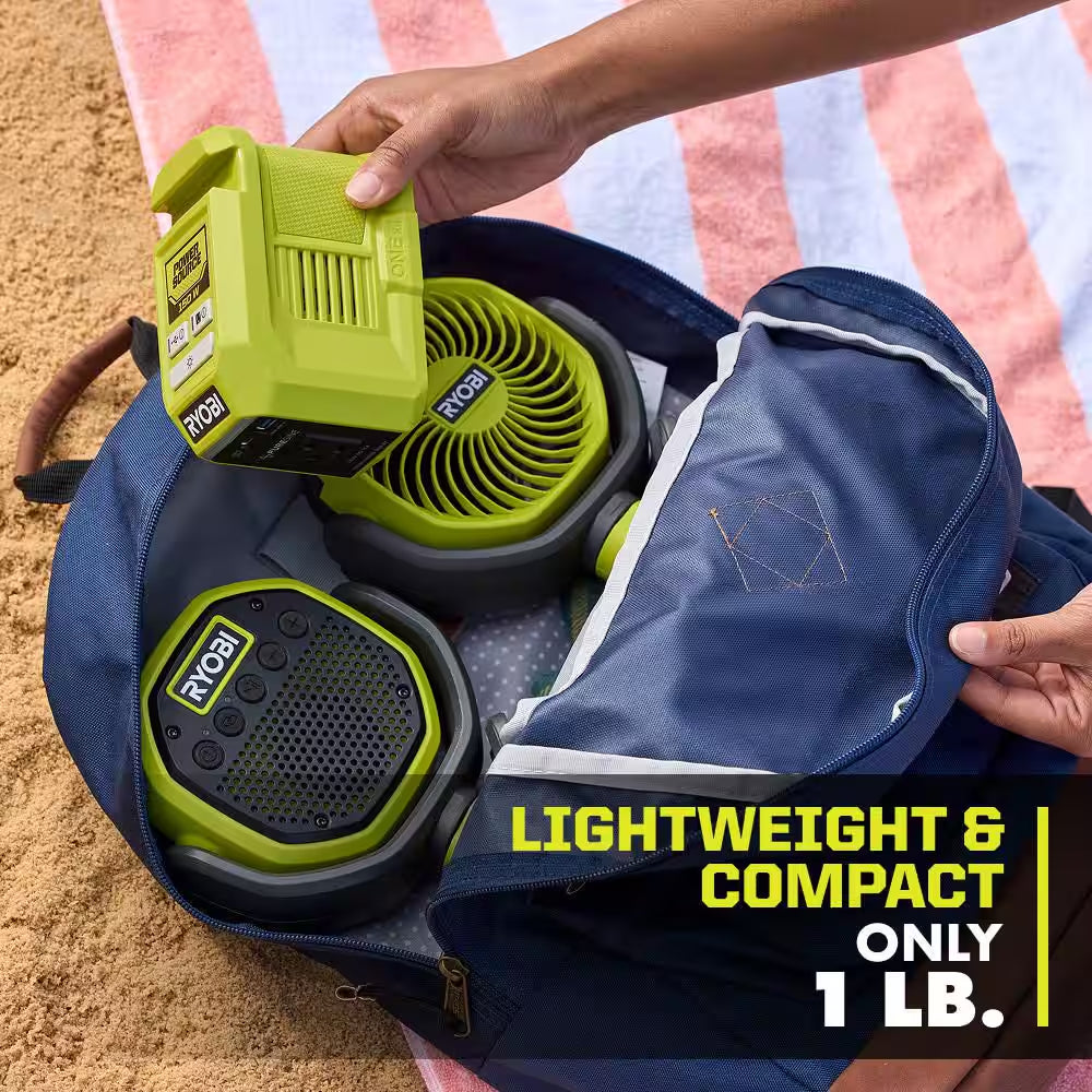 18V One+1800-Watt Portable Battery Inverter Power Station/8-Port Charger & 150-Watt Portable Battery Inverter-Tools Only