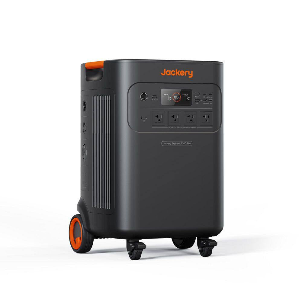 7200-Watt/14400-Watt Peak Solar Generator 5K plus Push Button Start W/ 2-Pieces 500X Solar Panels for Whole-Home Backup