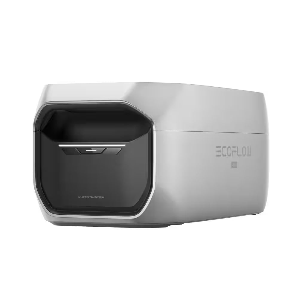 3000W Delta 3 Max plus with Extra Battery, Total 4096Wh Capacity, Push-Button Start Battery Generator LFP Power Station